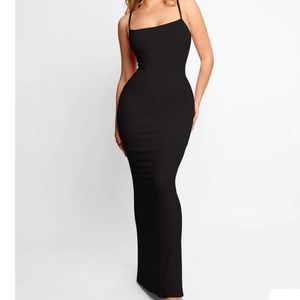 NWOT Popilush Built-In Shapewear Slip Maxi Lounge Dress